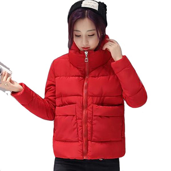 2019 women winter jacket stand collar with two big pocket female coat cotton padded womens casaco feminina inverno warm, Black;brown
2019 women winter jacket stand collar with two big pocket female coat cotton padded womens casaco feminina inverno warm, Black;brown