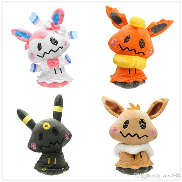 wholesale 100% cotton 15.7" 40cm sylveon eevee flareon umbreon cosplay mimikyu plush toy for child holiday gifts
wholesale 100% cotton 15.7" 40cm sylveon eevee flareon umbreon cosplay mimikyu plush toy for child holiday gifts