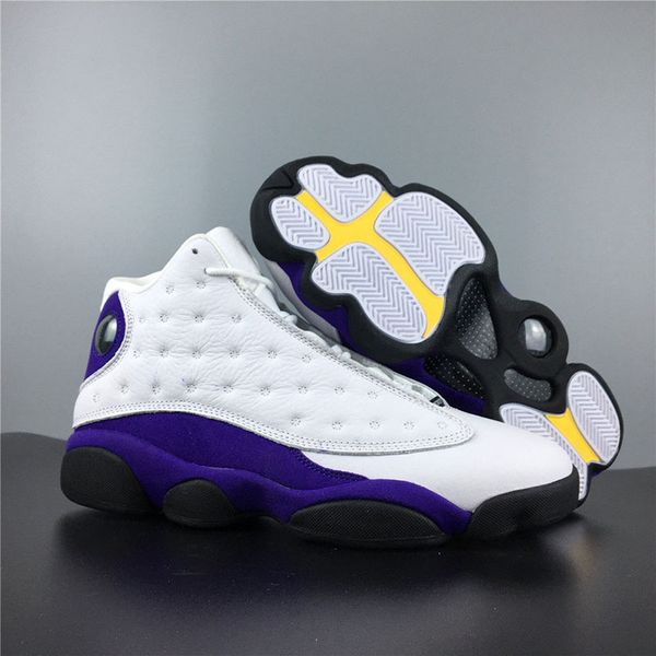 (Without Box)New 13s Lakers Rivals White Purple Mens Basketball Shoe Flint Atmosphere Grey Cap And Gown Sports Sneakers Size 7.5-13
(Without Box)New 13s Lakers Rivals White Purple Mens Basketball Shoe Flint Atmosphere Grey Cap And Gown Sports Sneakers Size 7.5-13