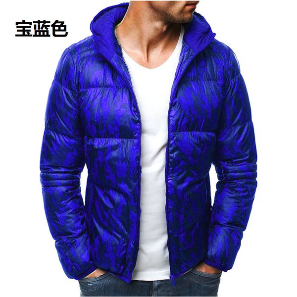 2019 new men in winter to keep warm cotton camouflage printed hooded cotton-padded jacket, Black
2019 new men in winter to keep warm cotton camouflage printed hooded cotton-padded jacket, Black
