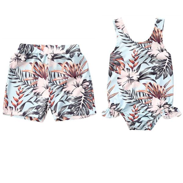 2020 summer swimsuit sister brother matching bathing suit newborn baby girls backless leaves flowers swimwear tankini one piece 
2020 summer swimsuit sister brother matching bathing suit newborn baby girls backless leaves flowers swimwear tankini one piece