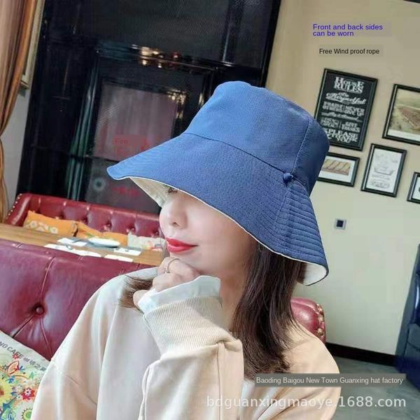 women's large eaves sunshade fisherman bucket bucket fisherman double-sided travel sun hat folding solid color hat, Blue;gray
women's large eaves sunshade fisherman bucket bucket fisherman double-sided travel sun hat folding solid color hat, Blue;gray