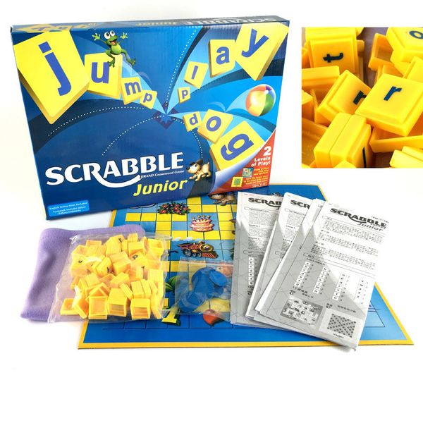 junior scrabble fun word puzzle fun word game multi-person interaction educational toys party crossword spell game 
junior scrabble fun word puzzle fun word game multi-person interaction educational toys party crossword spell game