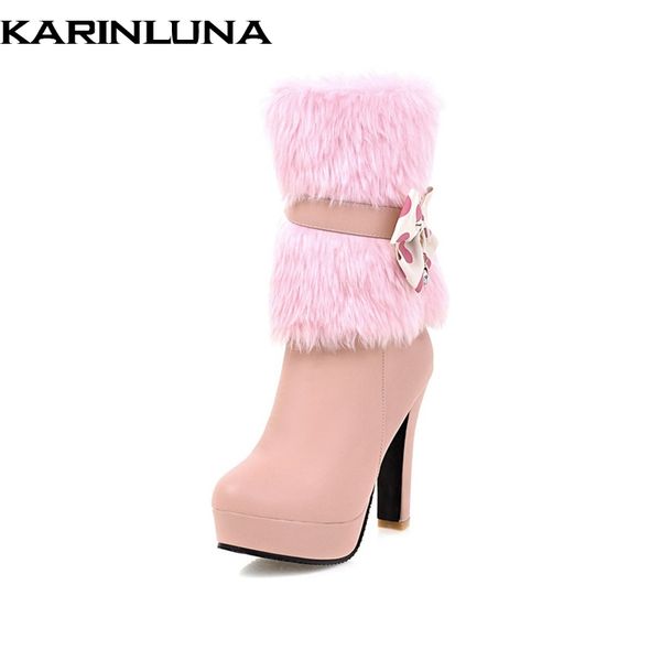 karin quality women's spike high heels round toe butterfly-knot platform shoes woman casual boots big size 34-43, Black
karin quality women's spike high heels round toe butterfly-knot platform shoes woman casual boots big size 34-43, Black
