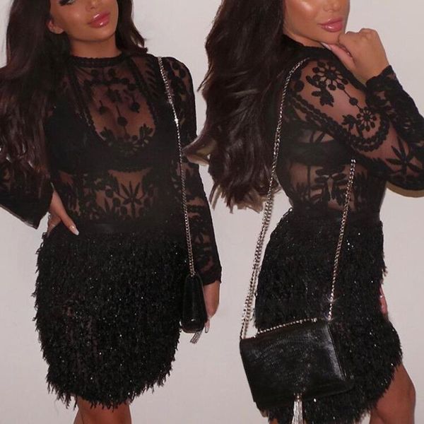 two piece set and pants matching short sets long sleeve sheer mesh embroidery club party mini skirt set g3, White
two piece set and pants matching short sets long sleeve sheer mesh embroidery club party mini skirt set g3, White