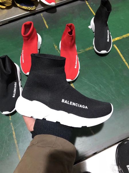 Good Quality Red black Speed Trainer Casual Shoe Man Woman Sock Boots With Box Stretch-Knit Casual Boots Race Runner Cheap Sneaker High aa3
Good Quality Red black Speed Trainer Casual Shoe Man Woman Sock Boots With Box Stretch-Knit Casual Boots Race Runner Cheap Sneaker High aa3