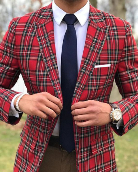 scottish plaid men suits for wedding groom tuxedos slim fit man suit set peaked lapel 2 piece blazer pants custom made 2019, White;black
scottish plaid men suits for wedding groom tuxedos slim fit man suit set peaked lapel 2 piece blazer pants custom made 2019, White;black