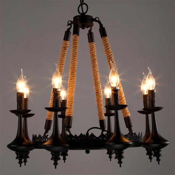 hemp rope chandelier for coffee shop restaurant kitchen club snack leisure bar vintage retro pendant lights
hemp rope chandelier for coffee shop restaurant kitchen club snack leisure bar vintage retro pendant lights