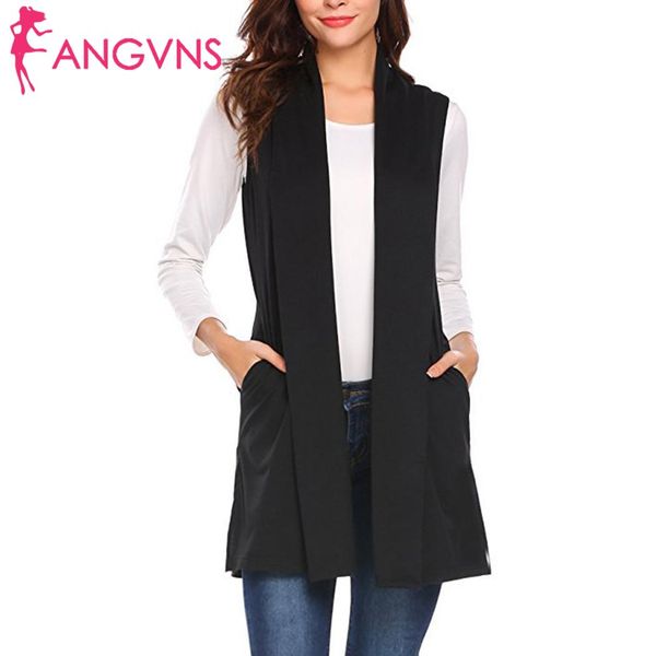 new fashion women casual sleeveless front open pocket solid regular fit, hips length v-neck waistcoat, Black;white
new fashion women casual sleeveless front open pocket solid regular fit, hips length v-neck waistcoat, Black;white