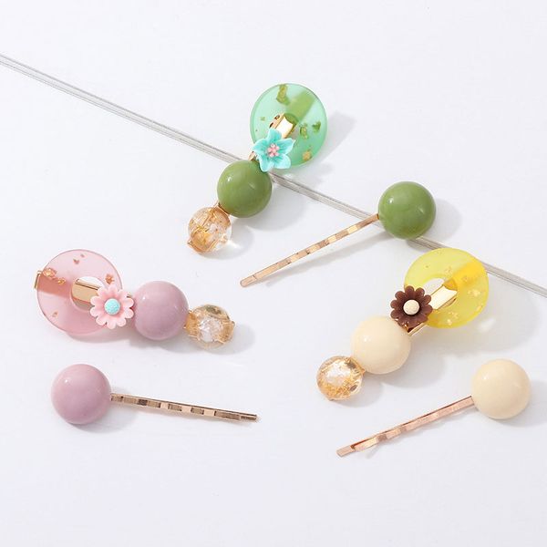 fashion hair clip resin flower side clip women hairpin bangs headdress for girls yellow, Golden;white
fashion hair clip resin flower side clip women hairpin bangs headdress for girls yellow, Golden;white