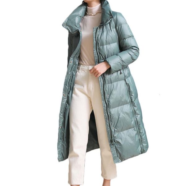 women's white duck down long jacket women winter turtleneck down coat thiken warm parkas snow outwear female overcoat plus size, Black
women's white duck down long jacket women winter turtleneck down coat thiken warm parkas snow outwear female overcoat plus size, Black