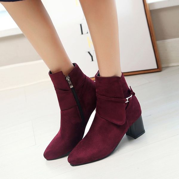 big size 9 10 11 12 boots women shoes ankle boots for women ladies shoes woman winter matching color pointed side zipper, Black
big size 9 10 11 12 boots women shoes ankle boots for women ladies shoes woman winter matching color pointed side zipper, Black