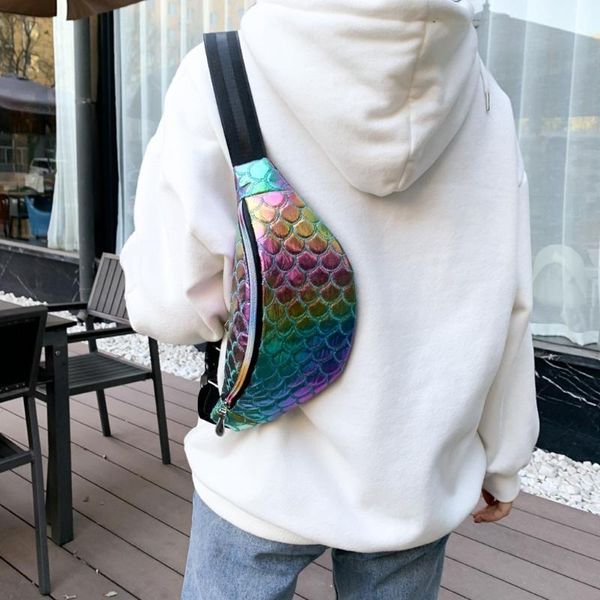 women fanny pack fish-scale printed zipper waist bag portable wide band crossbdoy bag multifunction phone pouch shoulder new
women fanny pack fish-scale printed zipper waist bag portable wide band crossbdoy bag multifunction phone pouch shoulder new