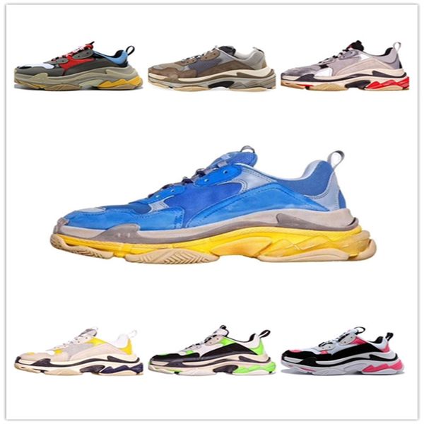 2020 triple s shoes paris 17fw low dad sneakers men combination soles boots womens 
2020 triple s shoes paris 17fw low dad sneakers men combination soles boots womens