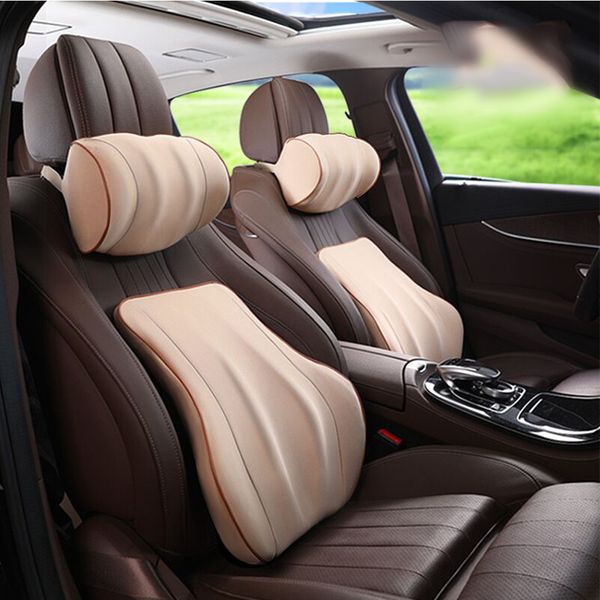 2 pcs lumbar cushion protective headrest orthopedics home car easy clean soft neck pillow office universal memory foam solid
2 pcs lumbar cushion protective headrest orthopedics home car easy clean soft neck pillow office universal memory foam solid