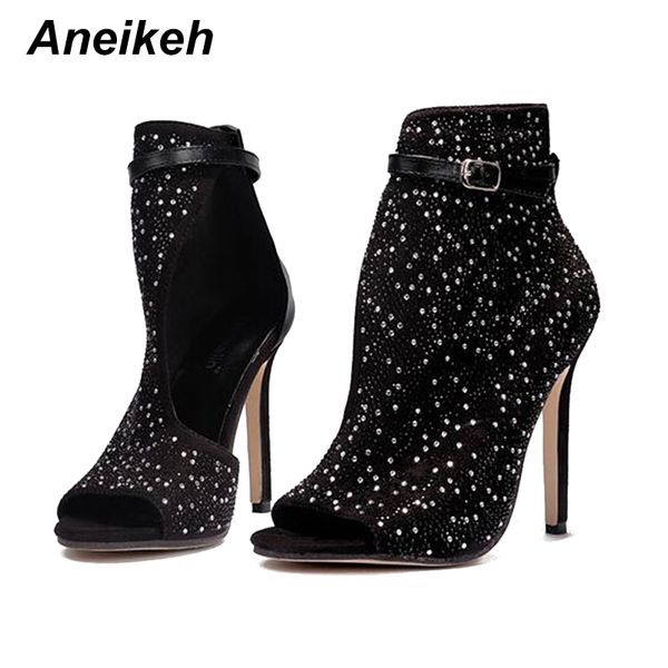 aneikeh crystal pumps brand design gladiator high heels women rhinestone buckle strap party shoes 41 42 43 y200323, Black
aneikeh crystal pumps brand design gladiator high heels women rhinestone buckle strap party shoes 41 42 43 y200323, Black