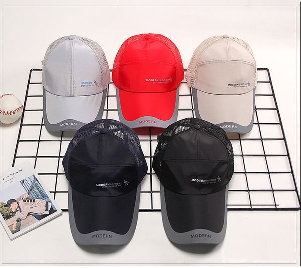 summer breathable mesh trucker hats snapbacks baseball caps casquette gorros golf hat outdoor men's sport quick dry sun dad hats, Blue;gray
summer breathable mesh trucker hats snapbacks baseball caps casquette gorros golf hat outdoor men's sport quick dry sun dad hats, Blue;gray