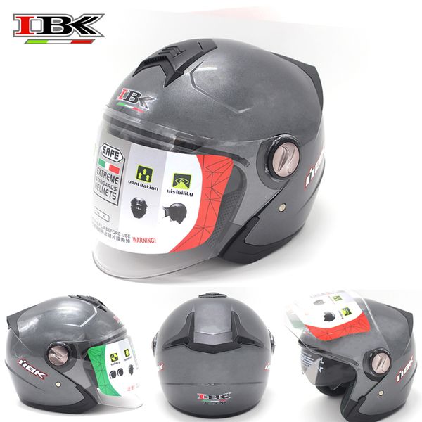 ibk motorcycle helmets electric bicycle scooter casco casque 3/4 anti-uv open face double visor four season helmet
ibk motorcycle helmets electric bicycle scooter casco casque 3/4 anti-uv open face double visor four season helmet