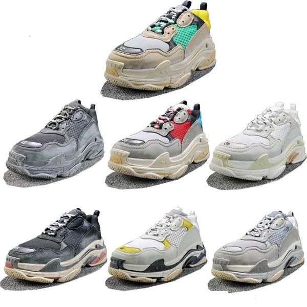 моды в париже 17fw triple-s кроссовки casual luxury папа тройной черный белый мужчины женщины beige спорт теннис бег дизайнерская обувь 36-4
моды в париже 17fw triple-s кроссовки casual luxury папа тройной черный белый мужчины женщины beige спорт теннис бег дизайнерская обувь 36-4