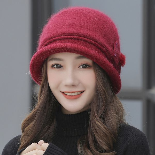 ladies elegant winter cap scarf set wool mixed fur warm basin cap for women middle age female bucket fedoras hats s1008 h, Blue;gray
ladies elegant winter cap scarf set wool mixed fur warm basin cap for women middle age female bucket fedoras hats s1008 h, Blue;gray