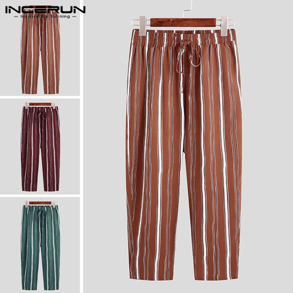 2019 fashion men chic stripes lacing pants business style slim pockets trousers men's streetwear brand pants incerun size s-5xl, Black
2019 fashion men chic stripes lacing pants business style slim pockets trousers men's streetwear brand pants incerun size s-5xl, Black