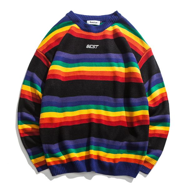 zogaa 2019 man rainbow striped o-neck pullover men sweater winter letter embroidery sweater for men long sleeve shirt pull homme, White;black
zogaa 2019 man rainbow striped o-neck pullover men sweater winter letter embroidery sweater for men long sleeve shirt pull homme, White;black