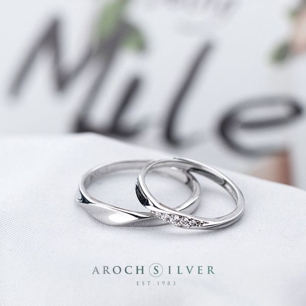 s925 silver couple ring korean edition simple diamond ring knot opening fashion j4102, Golden;silver
s925 silver couple ring korean edition simple diamond ring knot opening fashion j4102, Golden;silver