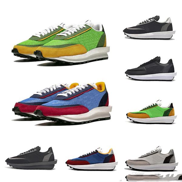 2019 sacai ldv x waffle daybreak trainers mens casual shoes green gusto pine green wolf grey for women men outdoor sports sneakers 36-45
2019 sacai ldv x waffle daybreak trainers mens casual shoes green gusto pine green wolf grey for women men outdoor sports sneakers 36-45