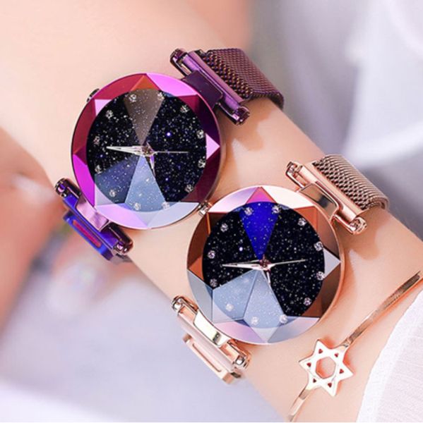 2019 watches starry sky luxury fashion women watch diamond ladies magnet watches women's quartz wrist watch, Slivery;brown
2019 watches starry sky luxury fashion women watch diamond ladies magnet watches women's quartz wrist watch, Slivery;brown