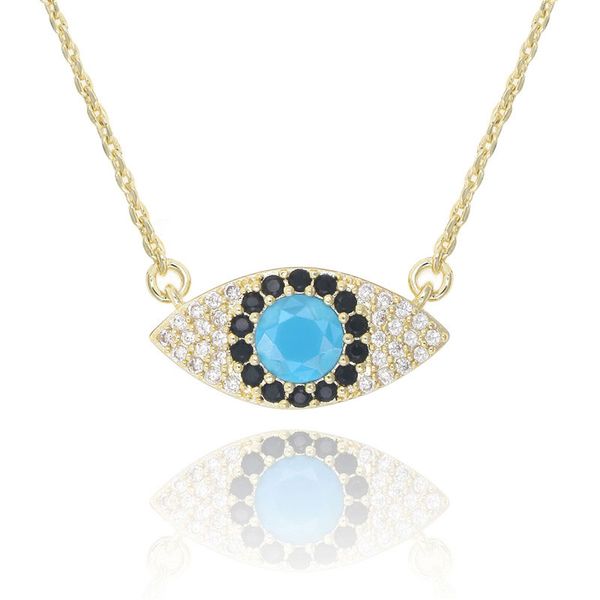 new women gilding plating chain choker blue black crystal eye pendant charm zircon necklace jewelry jewelry gift for girls, Silver
new women gilding plating chain choker blue black crystal eye pendant charm zircon necklace jewelry jewelry gift for girls, Silver