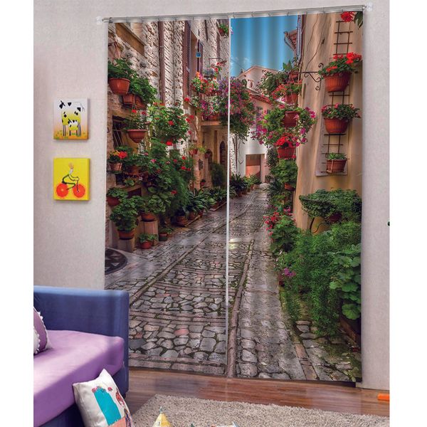 cute street 3d blackout curtain drapes mildew resistant waterproof treatment
cute street 3d blackout curtain drapes mildew resistant waterproof treatment