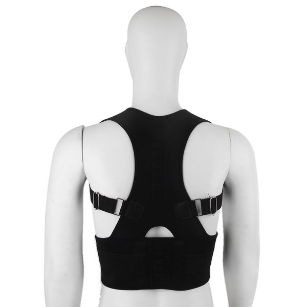 adjustable magetic clavicle support correction back lumbar shoulder brace belt posture corrector back support brace corset, Black;blue
adjustable magetic clavicle support correction back lumbar shoulder brace belt posture corrector back support brace corset, Black;blue