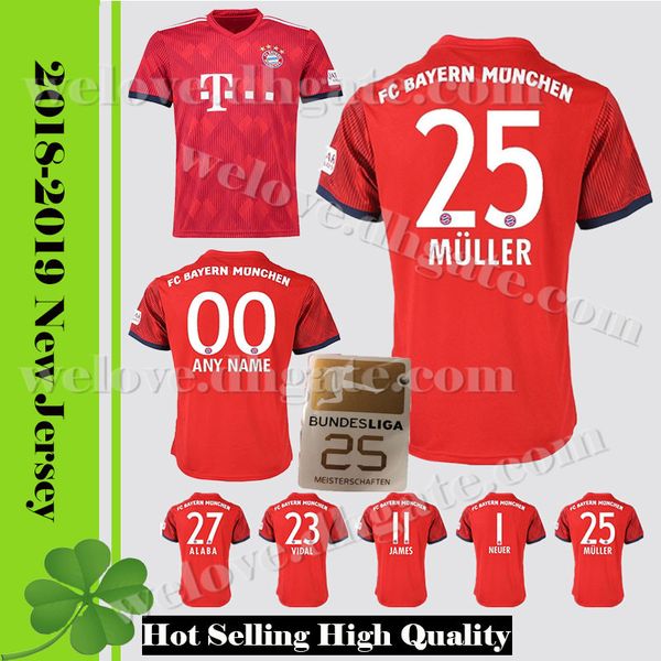 2019 New Men's KID's Bayern Munich 9 LEWANDOWSKI 25 Müller 7 RIBERY 10 ROBBEN Soccer Jersey 23 VIDAL Kimmich 32 football jerseys
2019 New Men's KID's Bayern Munich 9 LEWANDOWSKI 25 Müller 7 RIBERY 10 ROBBEN Soccer Jersey 23 VIDAL Kimmich 32 football jerseys