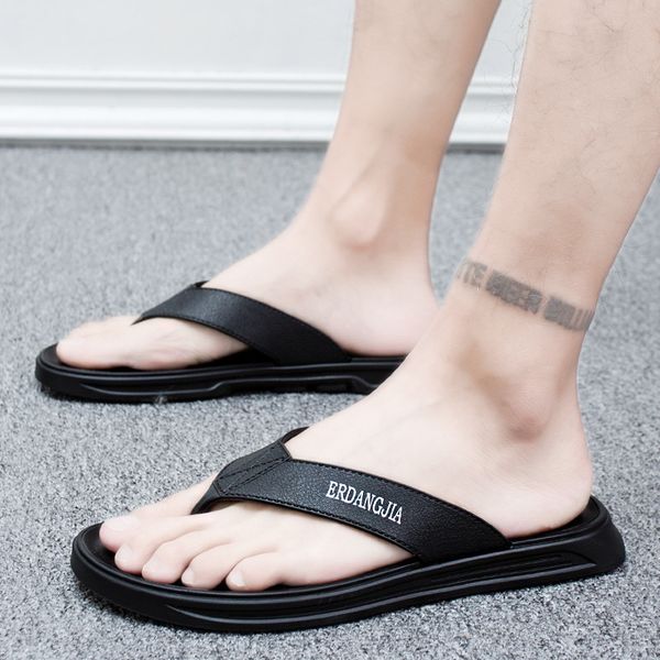 men solid slippers antiskid slippers hiking flip flops breathable beach shoes male sandal z145, Black
men solid slippers antiskid slippers hiking flip flops breathable beach shoes male sandal z145, Black