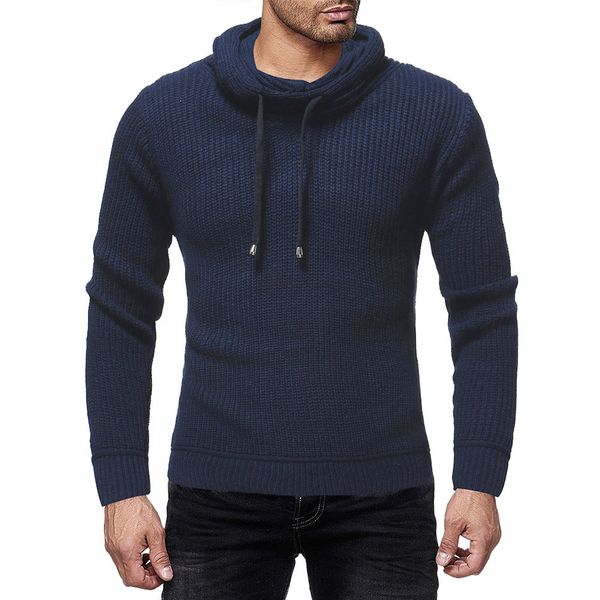 men's sweater autumn winter pullovers knitted jumpers coat hooded sweaters jacket outwear casual slim turtleneck sweater top, White;black
men's sweater autumn winter pullovers knitted jumpers coat hooded sweaters jacket outwear casual slim turtleneck sweater top, White;black