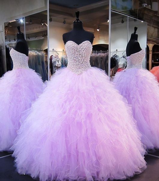 lavender quinceanera dresses ball gown corset crystals pearls ruffles tulle lace up back pageant gowns for girls sweetheart prom dresses, Blue;red
lavender quinceanera dresses ball gown corset crystals pearls ruffles tulle lace up back pageant gowns for girls sweetheart prom dresses, Blue;red