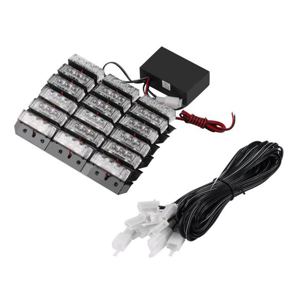 high power 54led 12v 30w car auto truck led flashing warning strobe light led beacon emergency recovery white + yellow
high power 54led 12v 30w car auto truck led flashing warning strobe light led beacon emergency recovery white + yellow