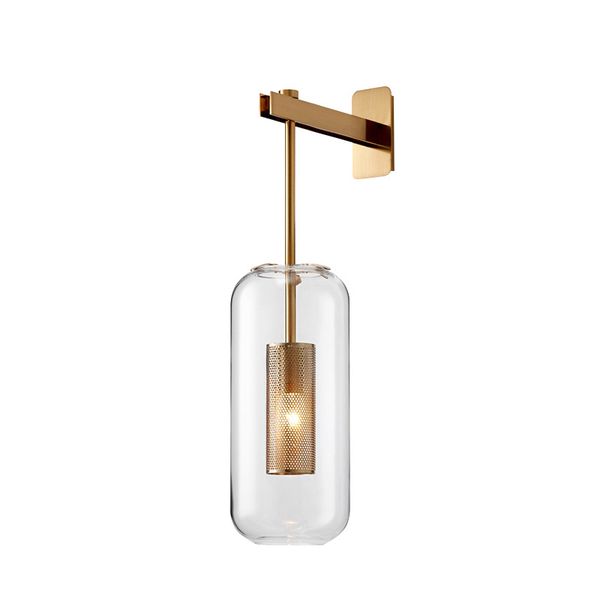 nordic glass l creative simple corridor passage led wall lamp for restaurant living room bedroom
nordic glass l creative simple corridor passage led wall lamp for restaurant living room bedroom