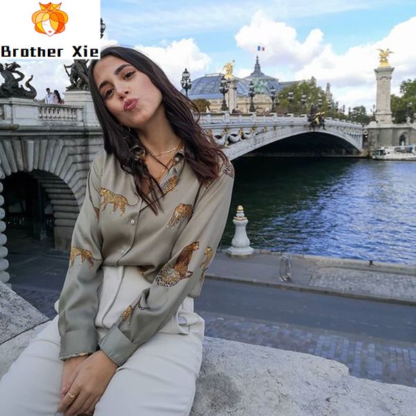 women blouses long sleeve turn-down collar casual fashion leopard print style office shirt ladies loose blouses blusas, White
women blouses long sleeve turn-down collar casual fashion leopard print style office shirt ladies loose blouses blusas, White