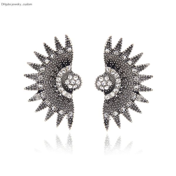 fashion crystal long sliver earrings trend fashion fan earrings vintage big statement stud earrings for women jewelry e0250, Golden;silver
fashion crystal long sliver earrings trend fashion fan earrings vintage big statement stud earrings for women jewelry e0250, Golden;silver