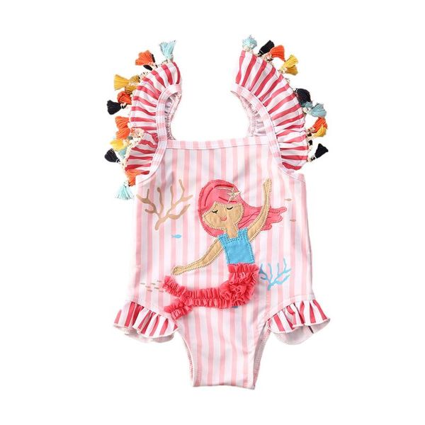 6m-7y toddler newborn baby kid girls one pieces swimsuit mermaid swimwear tassel striped bathing suit beachwear summer, Blue
6m-7y toddler newborn baby kid girls one pieces swimsuit mermaid swimwear tassel striped bathing suit beachwear summer, Blue