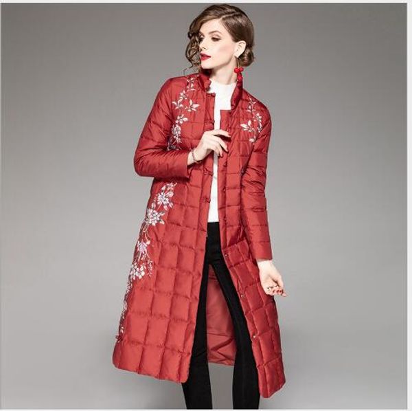 женщины вниз пальто 2018 новый длинный отрезок однобортный снег parka женский outwear мода повседневная печать сыпучие ватные вниз пальто, Black
женщины вниз пальто 2018 новый длинный отрезок однобортный снег parka женский outwear мода повседневная печать сыпучие ватные вниз пальто, Black