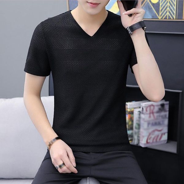 men casual loose t-shirts summer short-sleeved t-shirt regular striped hollowed out t-shirt clothes tee bodybuilding plus size, White;black
men casual loose t-shirts summer short-sleeved t-shirt regular striped hollowed out t-shirt clothes tee bodybuilding plus size, White;black