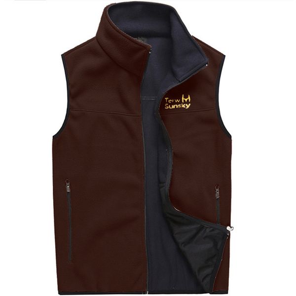 men's winter fleece keep warm vest male outdoor camping climbing trekking sleeveless clothes hunting fishing hiking waistcoat, Gray;blue
men's winter fleece keep warm vest male outdoor camping climbing trekking sleeveless clothes hunting fishing hiking waistcoat, Gray;blue