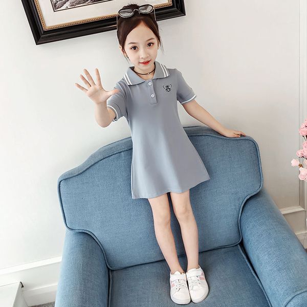 girls dress summer cute girl princess dresses kids children clothing party suits short sleeve lapel dress for 8 10 12 14 years, Red;yellow 
girls dress summer cute girl princess dresses kids children clothing party suits short sleeve lapel dress for 8 10 12 14 years, Red;yellow