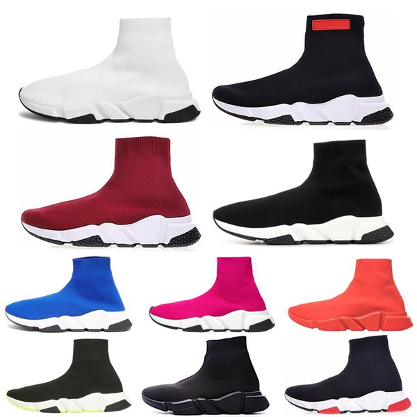 2019 Fashion Men Designer Shoes Speed Trainer Sock Shoes Triple Black White Red Volt Women Mens Trainers Outdoor Socks Sneakers 36-44
2019 Fashion Men Designer Shoes Speed Trainer Sock Shoes Triple Black White Red Volt Women Mens Trainers Outdoor Socks Sneakers 36-44