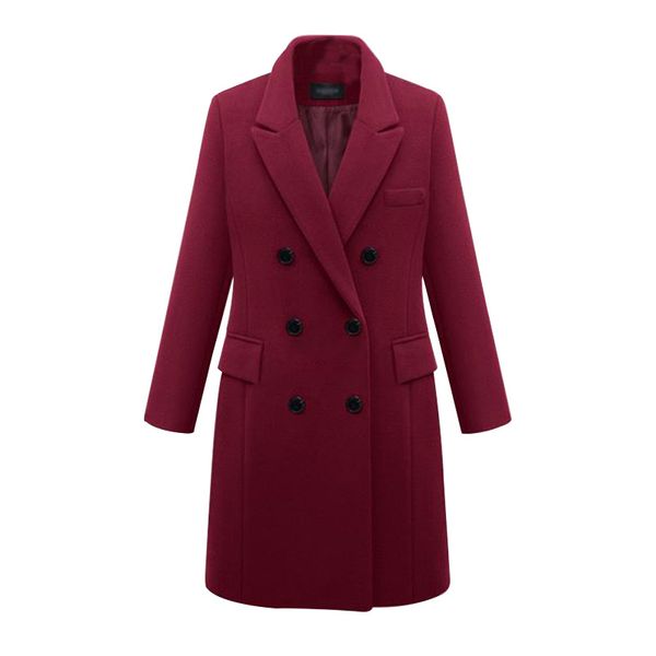 womens coats winter new european and american style large size windbreaker women's long wool coats and jackets women, Black
womens coats winter new european and american style large size windbreaker women's long wool coats and jackets women, Black