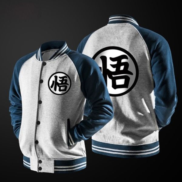 zogaa anime goku varsity jacket autumn casual sweatshirt hoodie coat jacket brand baseball, Black;brown
zogaa anime goku varsity jacket autumn casual sweatshirt hoodie coat jacket brand baseball, Black;brown