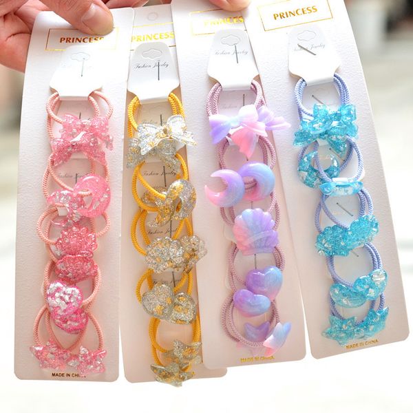 10pcs new cartoon cute coloured shell princess headwear kids elastic hair bands children ropes girls accessories baby headdress, Slivery;white
10pcs new cartoon cute coloured shell princess headwear kids elastic hair bands children ropes girls accessories baby headdress, Slivery;white