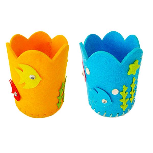 1pcs children creative nonwoven fabric pen holder christmas gift creative decoration supplies kids diy handmade crafts art toys
1pcs children creative nonwoven fabric pen holder christmas gift creative decoration supplies kids diy handmade crafts art toys